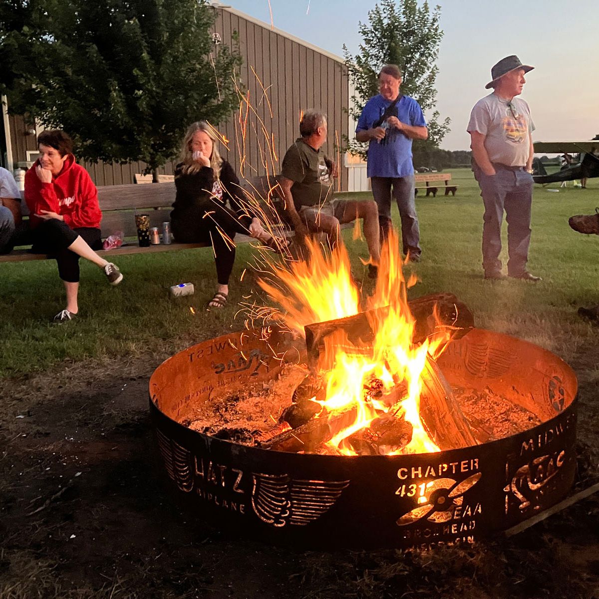 firepit at brodhead gathering