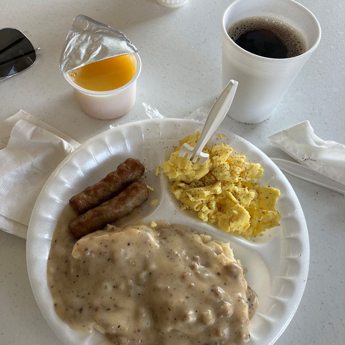 last biscuits and gravy